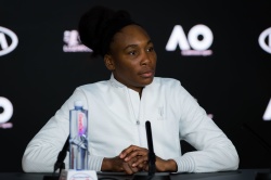 Venus Williams - talks to the press during Media Day ahead of the 2019 Australian Open at Melbourne Park in Melbourne, 19 January 2019