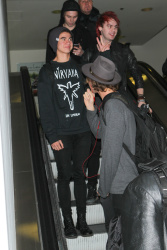 5 Seconds of Summer - At the Airport on December 16, 2014