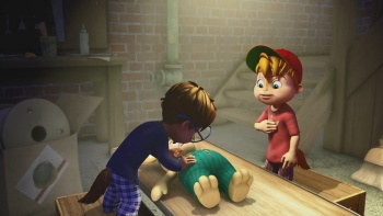 alvin and the chipmunks talking teddy