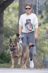 Sofia Richie - walks her family dog with a friend in Beverly Hills, California | 01/13/2021