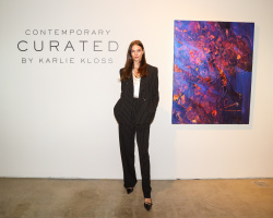 Karlie Kloss - Sotheby's and Karlie Kloss celebrate Contemporary Curated, New York City - February 13, 2024