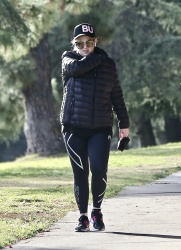 Rebel Wilson - Spend her afternoon to hike at Griffith Park then goes for some grocery shopping at Gelson's Market in Los Angeles, January 13, 2021