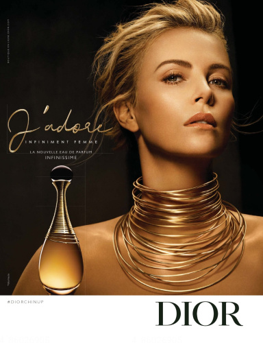 Christian Dior 'J'adore Infinissime' Fragrance 2020 : Charlize Theron ...