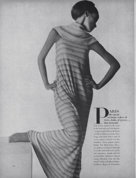 US Vogue September 15, 1964: Veronica Hamel by Irving Penn | the ...