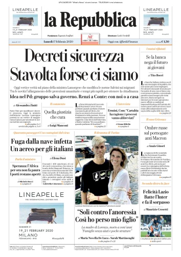 la Repubblica - 17 02 (2020)