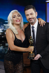Lady Gaga - visits 'Jimmy Kimmel Live!' in Hollywood, 27 February 2019