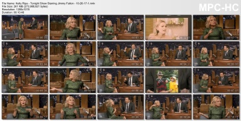 Kelly Ripa - Tonight Show starring Jimmy Fallon - 10-26-17