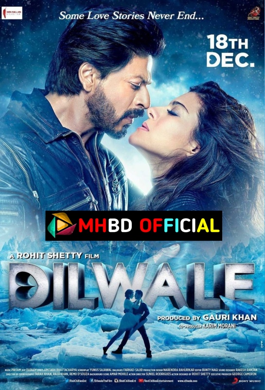 Dilwale (2015) Hindi Movie BluRay [1080p & 720p & 480p] DD 5.1 H x264 With ESub – Click To Download