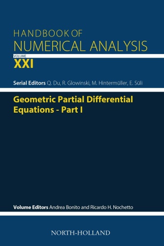 Geometric Partial Differential Equations - Part I