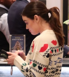 Lucy Hale - At a restaurant in New York January 16, 2024