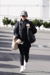 Lucy Hale - Christmas shopping in Studio City December 22, 2023