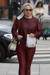 Rebel Wilson - Looks great as she is seen picking up some well-deserved pastries to go in Beverly Hills, October 23, 2021