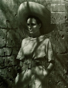 Vogue Italia April 1988-2 : Michelle Quan by Steven Klein | the Fashion ...