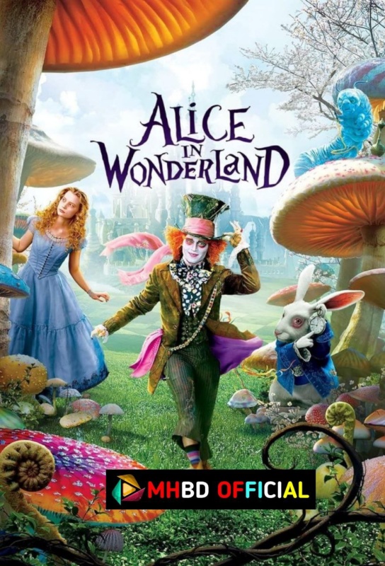 Alice in Wonderland (2010) English Movie 720p Click to Download