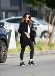 Lucy Hale - Out running errands in Los Angeles December 29, 2023
