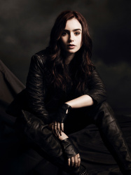 [MQ] Lily Collins - Promoshoot "The Mortal Instruments: City of Bones" 2012 | By Timothy White