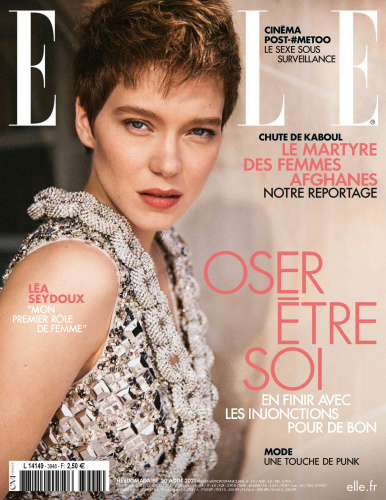 best of léa seydoux on X: Léa Seydoux photographed by Stefano Galuzzi for  ELLE France, 2021.  / X