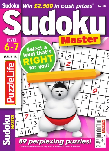 PuzzleLife Sudoku Master - Issue 18 - March (2020)