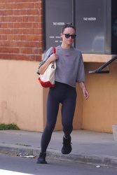 Olivia Wilde - Leaving the gym in Studio City CA 04/30/2024