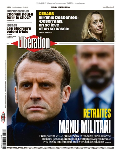 Libération - 02 03 (2020)