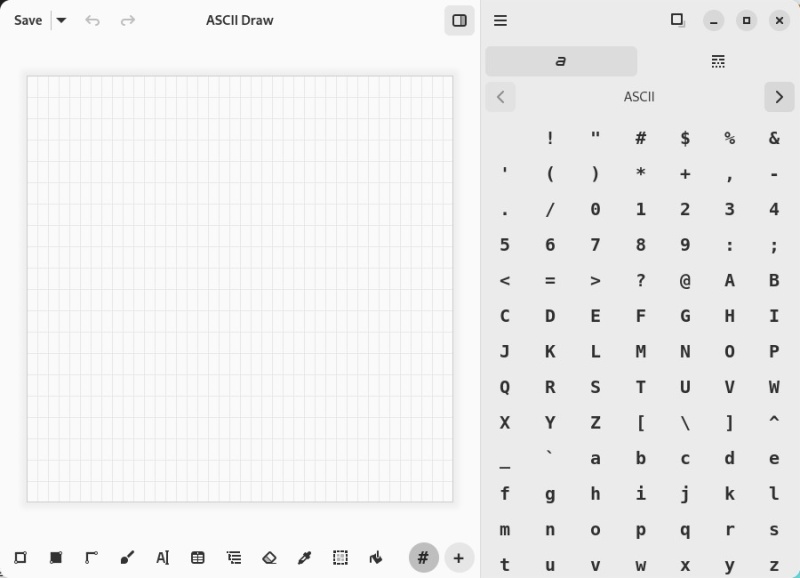 ASCII Draw