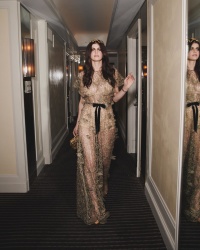 Alexandra Daddario - Harper's Bazaar Met Gala photo diary May 2024