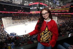 Anna Cathcart - attends 2024 Honda NHL All-Star Game - Toronto, Ontario - February 3, 2024