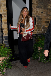 Tate McRae - Seen leaving the Chiltern Firehouse in London April 24, 2024