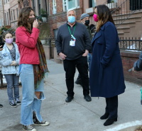 Mariska Hargitay - On the set of 'Law & Order: Special Victims Unit' in New York 04/06/2021