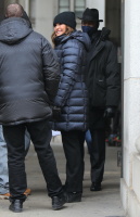 Mariska Hargitay - On the set of "Law and Order: Special Victims Unit" in New York 01/28/2021