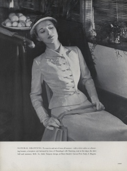 US Vogue April 15, 1948 : Dorothy Griffith by John Rawlings | the ...