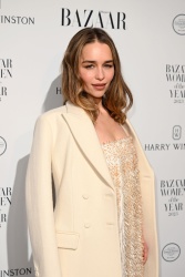 Emilia Clarke - Attends the Harper's Bazaar Women of the Year Awards 2023 at Claridge's Hotel on November 7, 2023 in London, England.