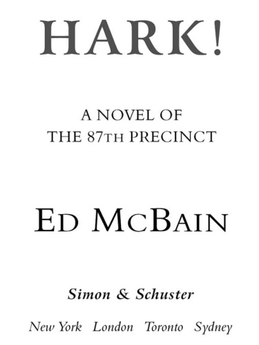 Ed McBain   87th Precinct 54   Hark!