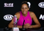 Madison Keys - talks to the press during Media Day ahead of the 2019 Australian Open in Melbourne 01/15/2019