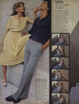 US Vogue December 1975 : Karen Graham by Francesco Scavullo | the ...