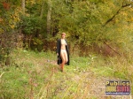 Cutie squats by the lake and pisses on the ground  DirtyPublicNudity 