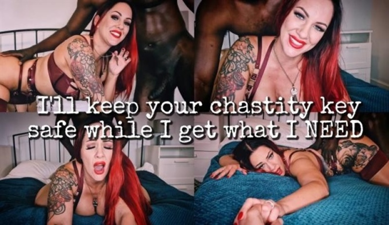 Ruby Onyx - I'll Keep Your Chastity Key Safe While I Get What I Need 1080p