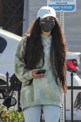 Vanessa Hudgens - Leaving a morning workout session in Los Angeles April 5, 2021