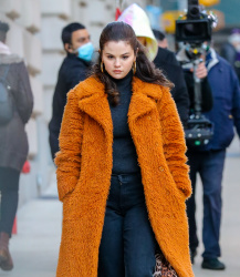 Selena Gomez - Looking radiant on the set of Only Murders In The Building in New York City February 25, 2021