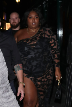 Lizzo - BRIT awards After Party at the BOX night club in London, February 18, 2020