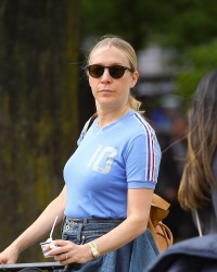 Chloe Sevigny - Is spotted out for a Saturday stroll with her son Vanja in New York, April 22, 2023