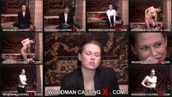 Erika casting X-WoodmanCastingX.com