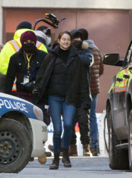 Shailene Woodley - Spotted on the set of her new movie 'Misanthrope' in Montreal, March 7, 2021