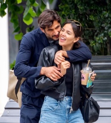 Eiza Gonzalez - Seen Apartment shopping with her boyfriend in London June 7, 2024