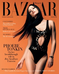 Phoebe Tonkin - Harper's Bazaar Australia January 2024