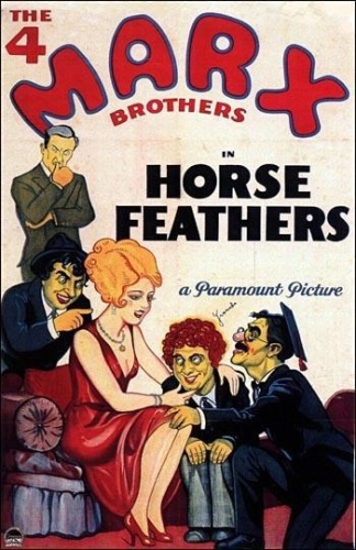 Plumas de caballo 1932 [BRRip 720p][comedia][castellano][VS]