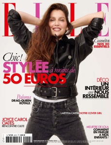 Laetitia Casta en couverture de Vogue France de mars 2022