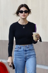 Lucy Hale - Out for coffee in Studio City March 31, 2024