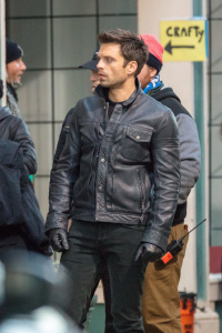 Sebastian Stan - on the set of the upcoming Marvel/Disney + series 'The Falcon And The Winter Soldier' in Atlanta, November 13, 2019