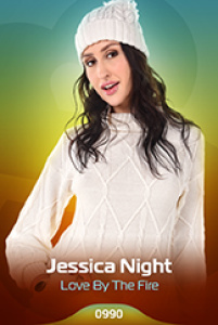Jessica Night - LOVE BY THE FIRE - CARD # f0990 - x 50 - 3000 x 4500 - February 17, 2022